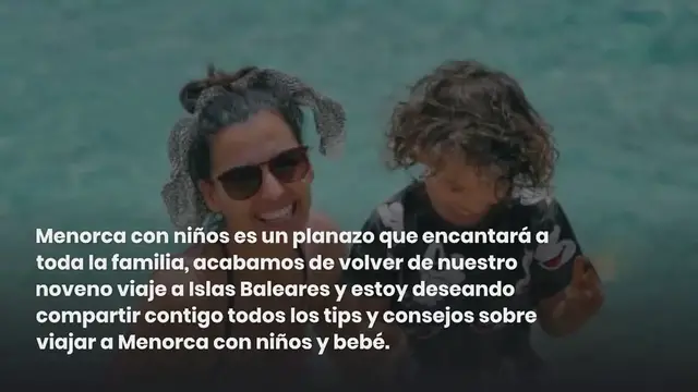 'Video thumbnail for Menorca con niños ¡Planes MOLONES que NO salen en las guías!'