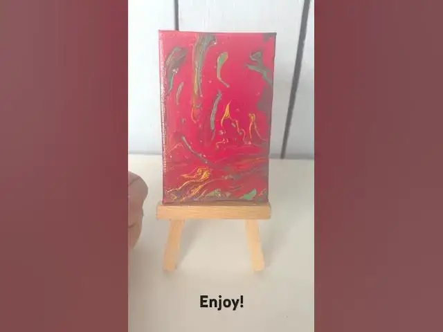 Video thumbnail for Watch This Tiny Canvas Turn Into Art!