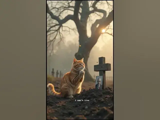 'Video thumbnail for Cat Struggles After Owner's Death๐ #shorts #cat #sad #viral'