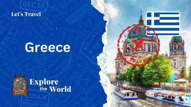 Video thumbnail for Let's Travel to Greece | The Backpack Diaries