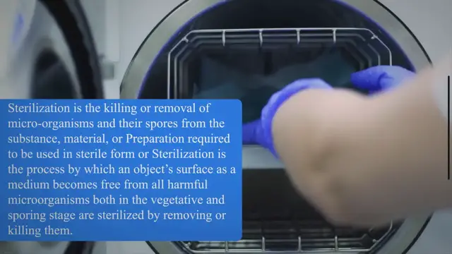 Video thumbnail for Sterilization, Method of sterilization, and Objective in Labs