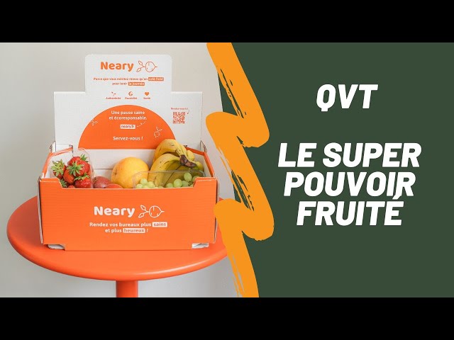 Video thumbnail for 🍎 Envie d’une dose d’énergie saine au bureau ? Neary boostent la QVT chez Stella à Nancy ! 🍌