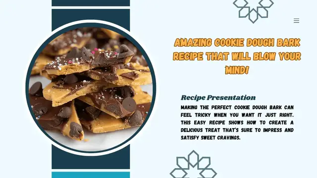 Video thumbnail for Amazing Cookie Dough Bark Recipe That Will Blow Your Mind!