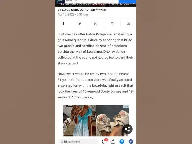 Video thumbnail for Quadruple shooting at Mall of Louisiana