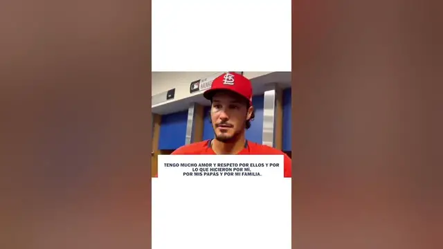 Video thumbnail for Nolan Arenado habla sobre su sangre cubana 🇨🇺