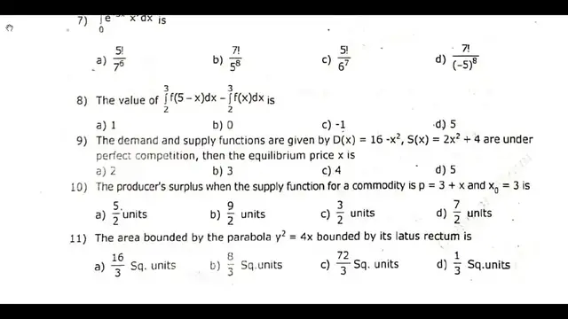 Video thumbnail for 12th Business Maths Quarterly Exam Question Paper 2019-20 | English Medium | Team Aspirants