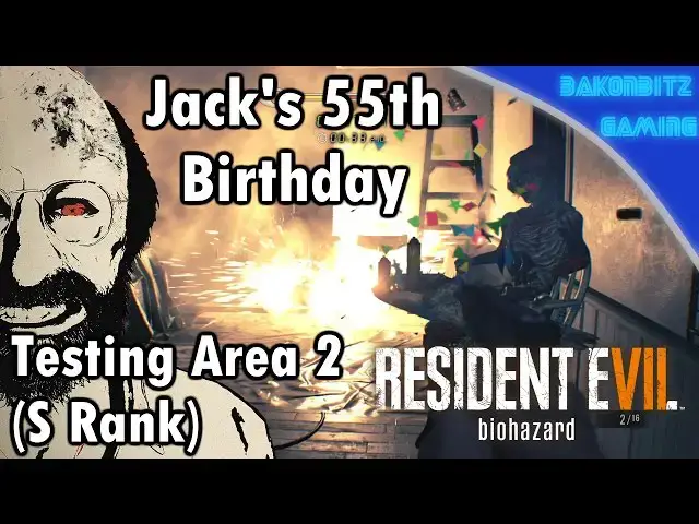 Video thumbnail for [DLC] Resident Evil 7: Biohazard | Jack's 55th Birthday - Testing Area 2 (S Rank)