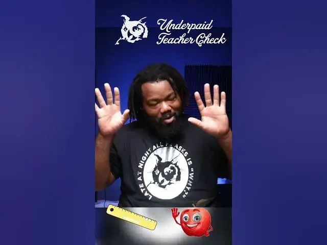 Video thumbnail for When you realize you're a teacher even though the world is burning #Underpaid #Teacher Check #Shorts