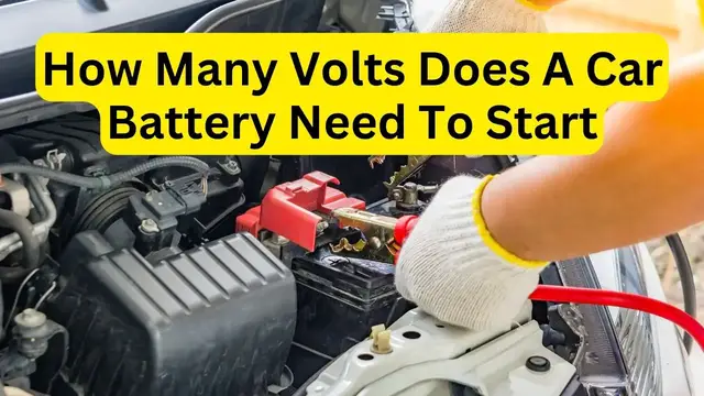 Video thumbnail for How Many Volts Does A Car Battery Need To Start