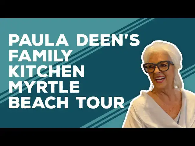 Video thumbnail for Love & Best Dishes: Paula Deen’s Family Kitchen Myrtle Beach Tour
