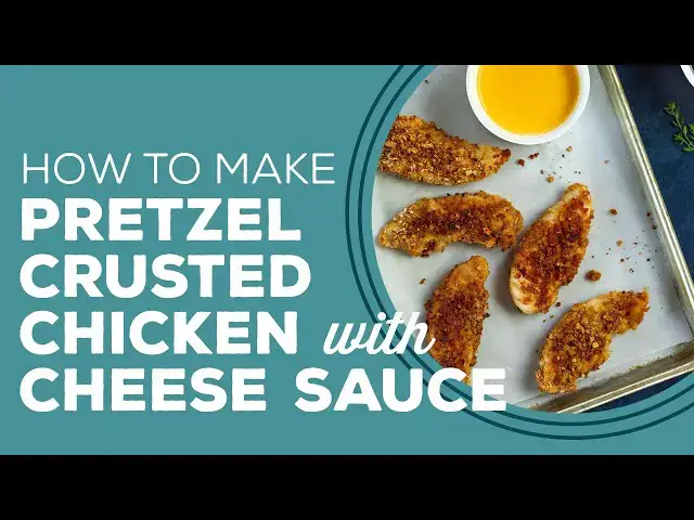 Video thumbnail for Blast from the Past: Pretzel-Crusted Chicken with Cheddar Cheese Sauce Recipe