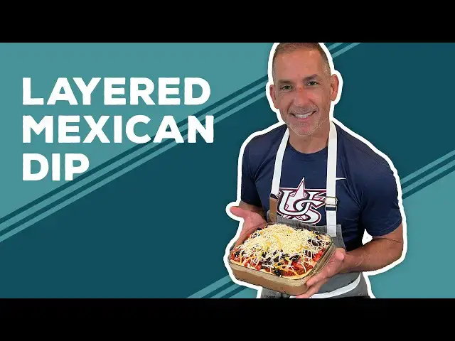 Video thumbnail for Love & Best Dishes: Layered Mexican Dip Recipe | Dip Recipes for Parties