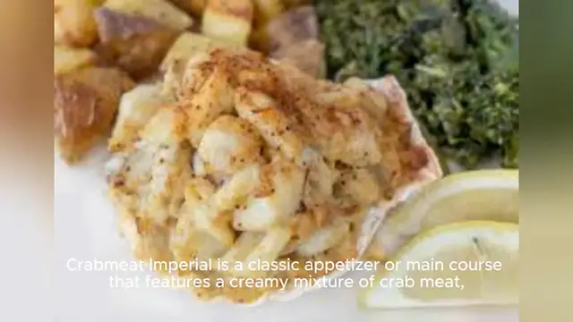 Video thumbnail for crabmeat imperial recipe