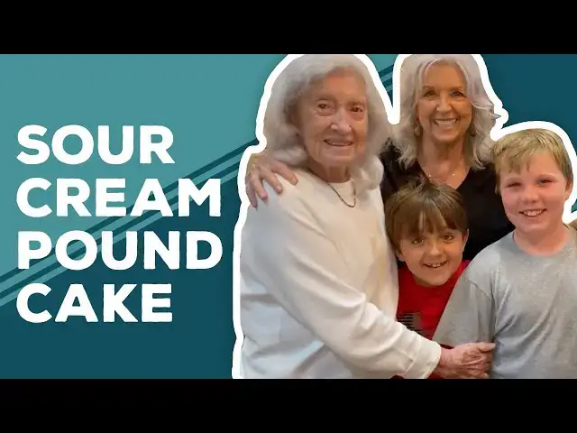Video thumbnail for Quarantine Cooking: Sour Cream Pound Cake Recipe