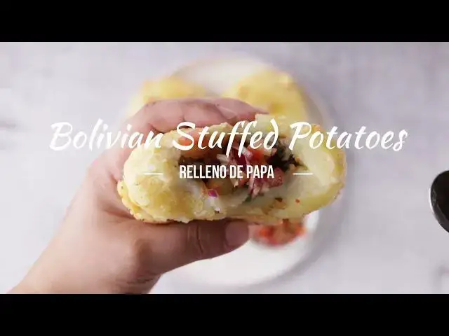Video thumbnail for Relleno de Papa (Bolivian Stuffed Potatoes)