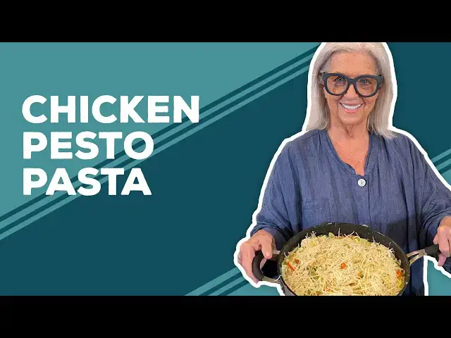 Video thumbnail for Love & Best Dishes: Chicken Pesto Pasta Recipe | Chicken Dinner Ideas