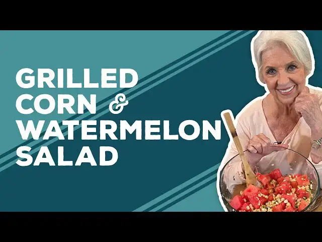 Video thumbnail for Love & Best Dishes: Chilled, Grilled Corn and Watermelon Salad Recipe
