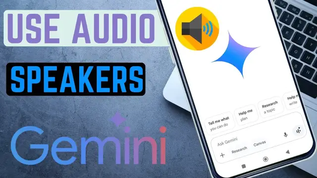 Video thumbnail for How To Use Audio Speaker Option To Read Charts On Google Gemini