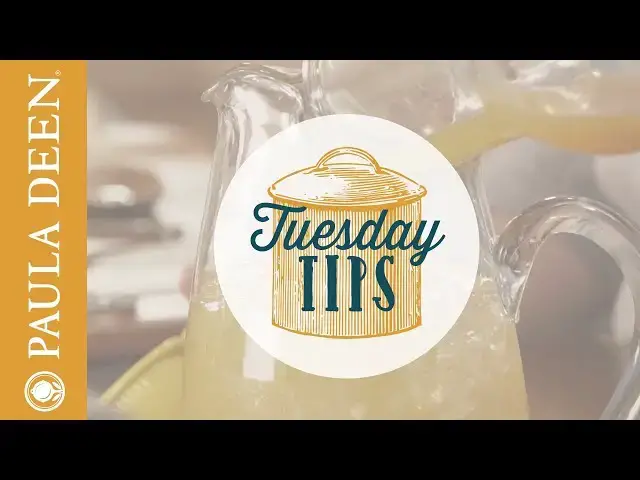 Video thumbnail for Georgia Peach Sweet Tea - Tuesday Tips
