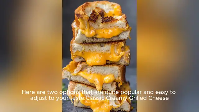 Video thumbnail for best grilled cheese recipe
