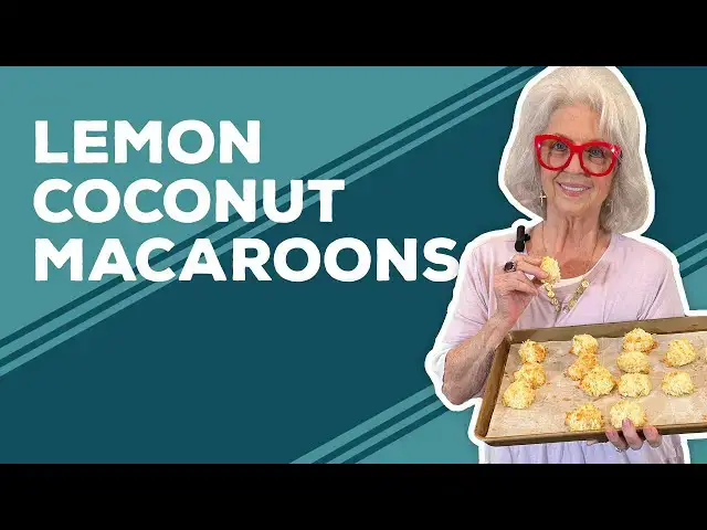 Video thumbnail for Love & Best Dishes: Lemon Coconut Macaroons Recipe | Easy Gluten Free Cookies