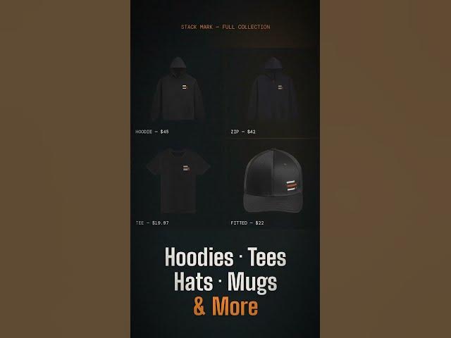 Video thumbnail for Merch Launch - HNM Stack Mark 👕