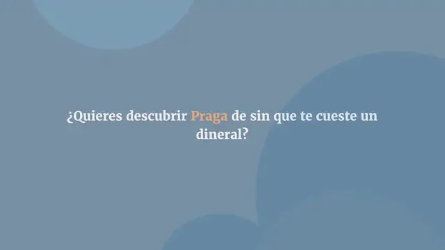 Video thumbnail for Mejores Free Tour de Praga