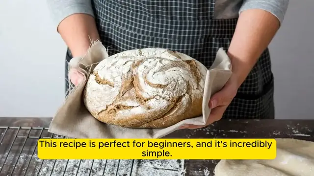 Video thumbnail for No-Knead Crusty White Bread Recipe