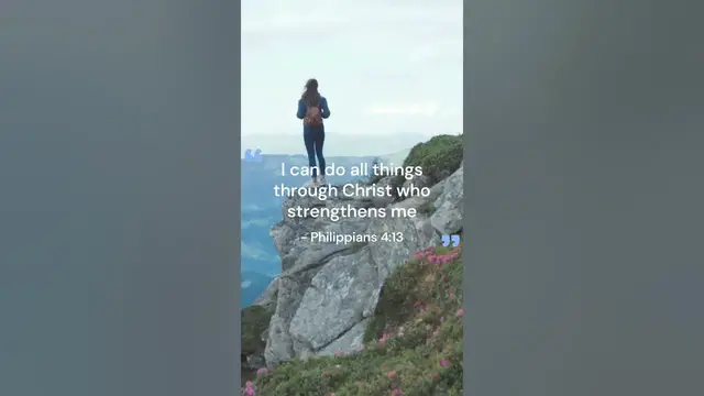 Video thumbnail for Uncovering the DEEP Meaning of Philippians 4:13 - You'll be Surprised! #shorts