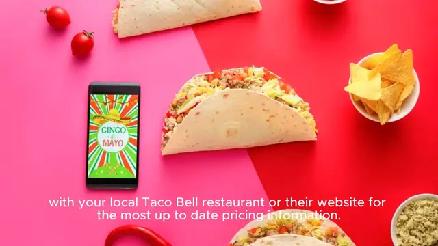 Video thumbnail for taco bell menu Price