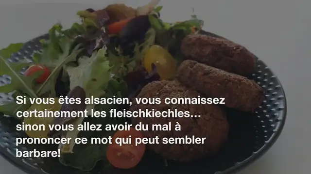Video thumbnail for Fleischkiechles vegan ou galettes végétales aux légumes