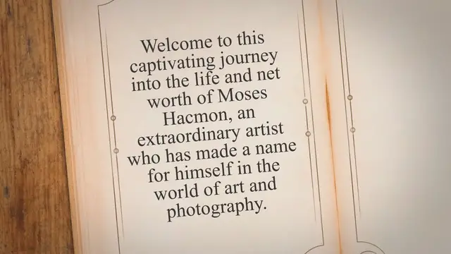 Video thumbnail for From Israel to Artistic Success: Unveiling Moses Hacmon's Inspiring Journey and Net Worth
