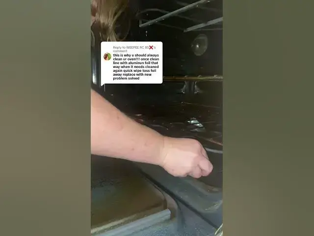 Video thumbnail for I remember seeing this in other people’s ovens.  Not sure why I never thought to do it #Group7 #G7