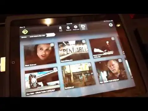 'Video thumbnail for Preview of Boxee's iPad App'