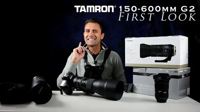 Video thumbnail for Tamron SP 150-600mm f/5-6.3 VC G2 First Look