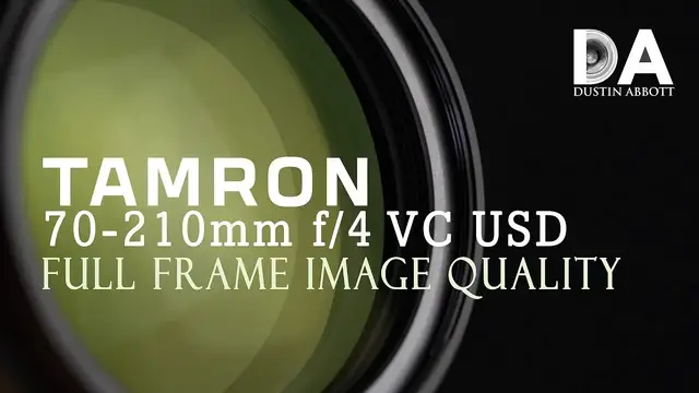 Video thumbnail for Tamron 70-210mm f/4 VC:  Full Frame Image Quality | 4K