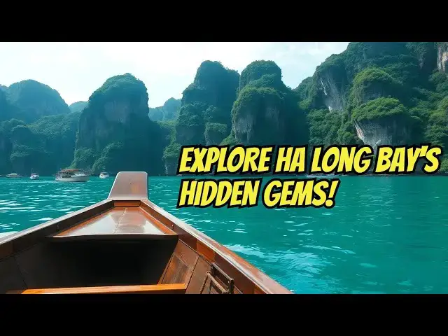 Video thumbnail for EXPLORE Ha Long Bay's HIDDEN GEMS!