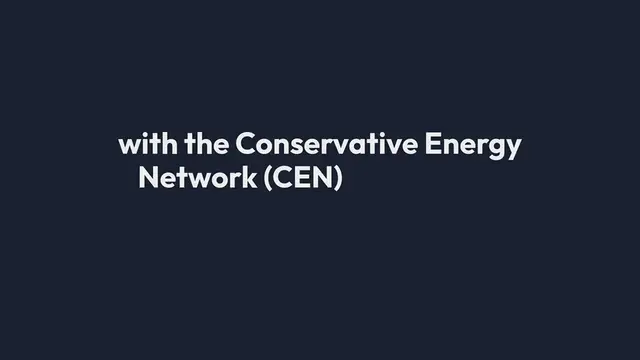 Video thumbnail for "Conservative Energy Network: The Unexpected Champions of Wind, Solar, and Free Market Energy Solutions"