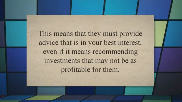 Video thumbnail for Is Vanguard a Fiduciary? Understanding the Role of a Financial Advisor and Making Informed Investment Decisions