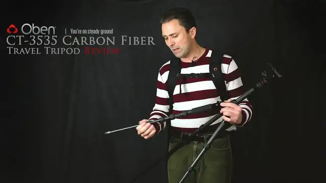 Video thumbnail for Oben CT-3535 Carbon Fiber Travel Tripod Review