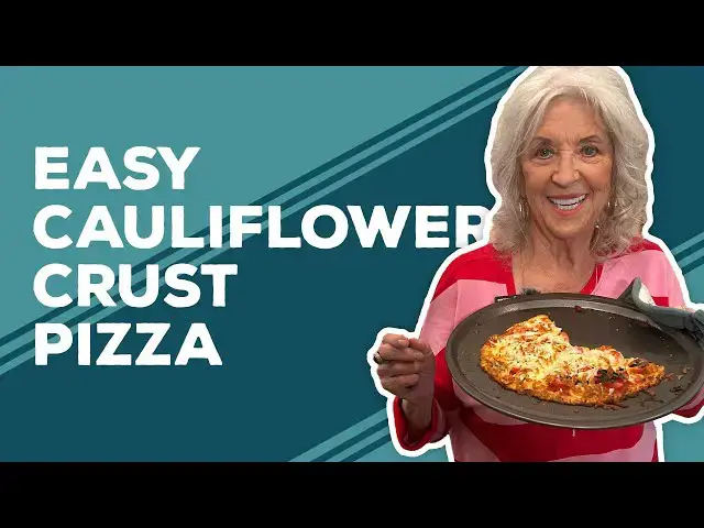 Video thumbnail for Love & Best Dishes: Easy Cauliflower Crust Pizza Recipe | Low Carb Pizza Recipe