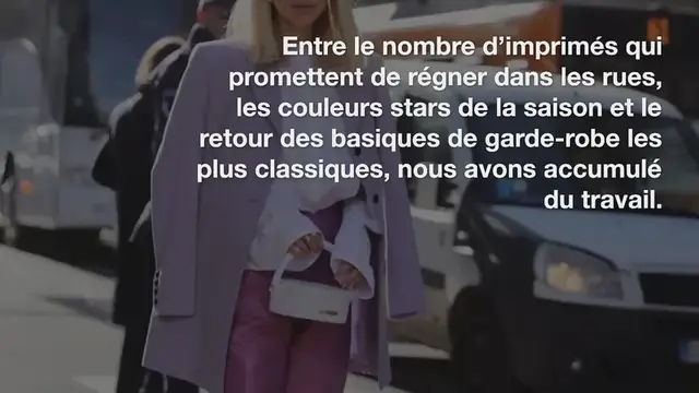 Video thumbnail for 12 tendances de la mode qui ne vont pas manquer dans notre garde-robe pour le printemps-été
