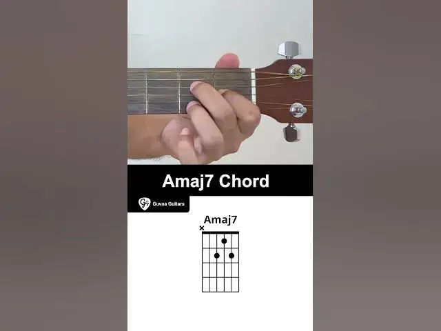 Video thumbnail for How To Play The Amaj7 Chord On Guitar - Guvna Guitars