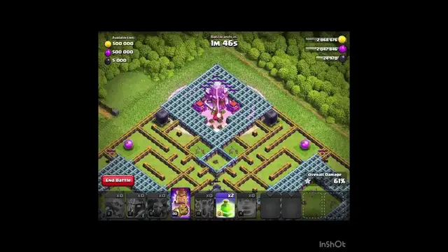 Video thumbnail for 3 Star Goblin King Challenge (Clash of Clans)