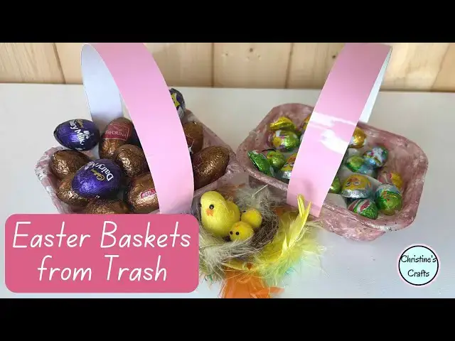 Video thumbnail for Repurpose Old Containers To Make Cute And Festive Easter Baskets