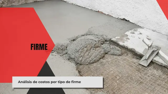 'Video thumbnail for Análisis de Precio Unitario de Firme de Concreto'