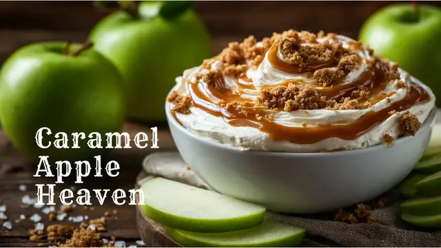 Video thumbnail for Caramel Apple Cheesecake Dip (Easy No-Bake Fall Dessert)