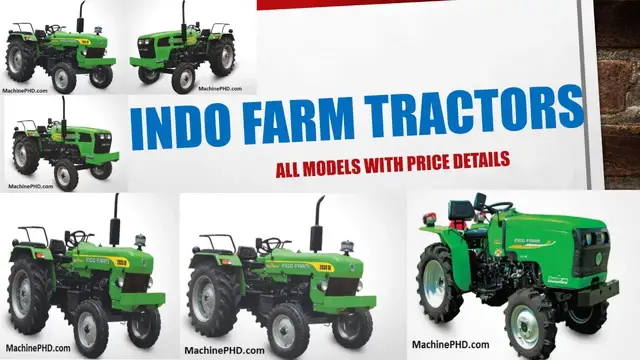 Video thumbnail for Indo Farm tractors with price list quick view all models