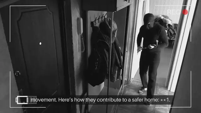 Video thumbnail for Motion Sensors for Enhanced Home Security