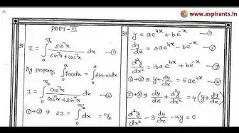 Video thumbnail for 12th Business Maths Quarterly Exam Answer Keys 2019-20 | Namakkal District | Tamil Medium